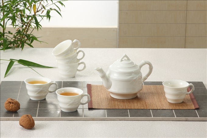 Premium bone china tea set PX001