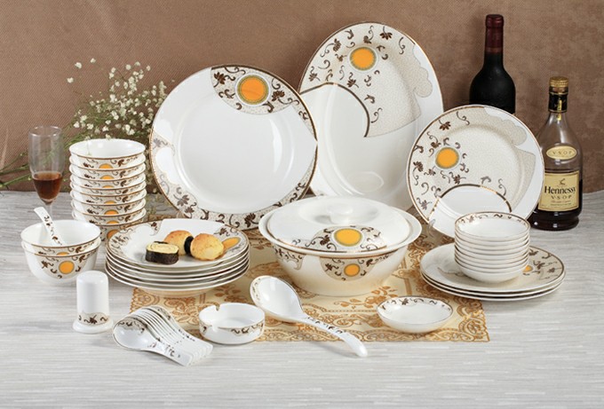 Waltz of Love - - Color-glazed advanced bone china suit manufacturer OEM/ODM PC001