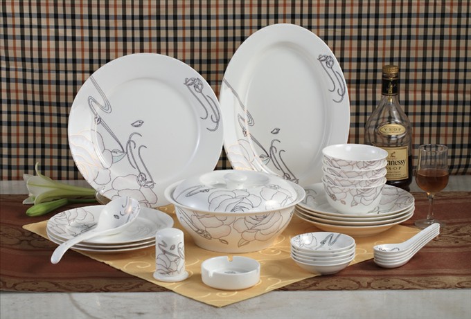 Construção de Hongjin- - terno avançado cor-vitrificado PC0028 da porcelana de osso
