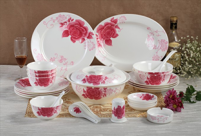 Zaawansowana Porcelana kostna z kolorowym szkliwem PC0032
