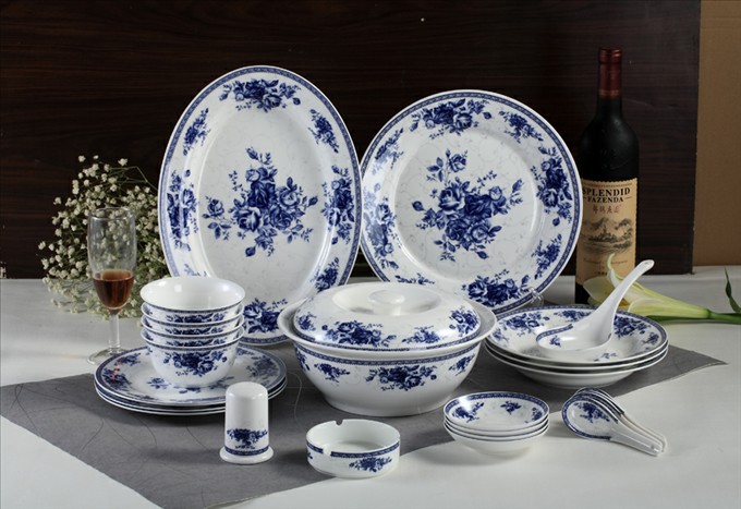 Zaawansowana Porcelana kostna z kolorowym szkliwem PC0034