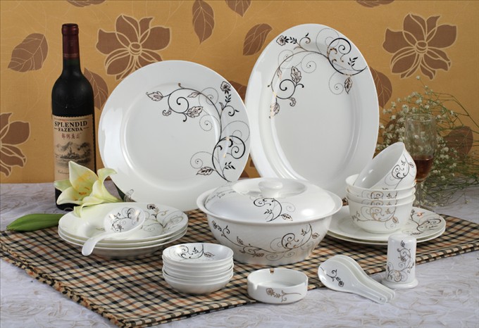 Zaawansowana Porcelana kostna z kolorowym szkliwem PC0036