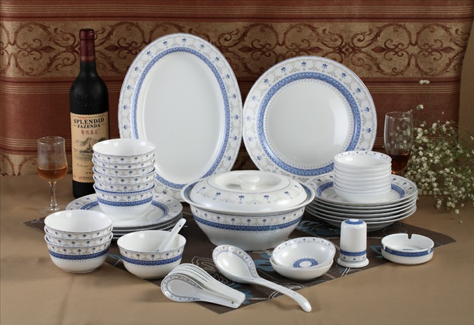 Zaawansowana Porcelana kostna z kolorowym szkliwem nadaje się do PC0043