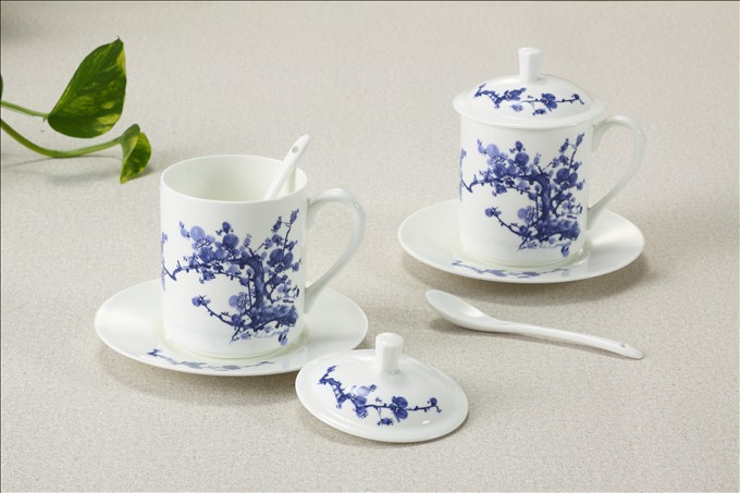 Premium Bone China Tazza Set KSA013