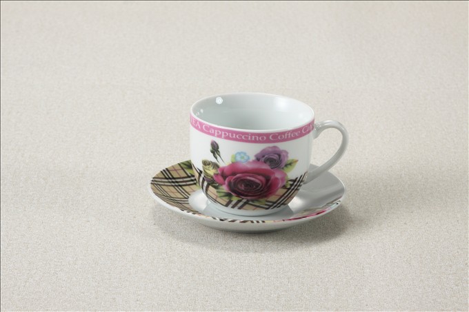 Premium Bone China Tazza Set KSA007